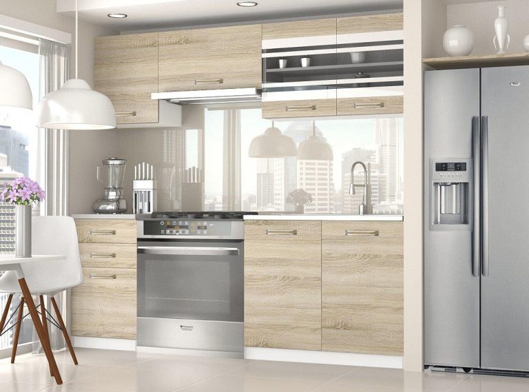 Meble kuchenne 120 cm dębowe dąb wotan dąb sonoma bez blatu Producent TOR ALINA/3/WT/DS/BB/F