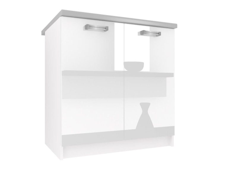 Szafka kuchenna stojąca INF SD80/0/WT/W/0/D
