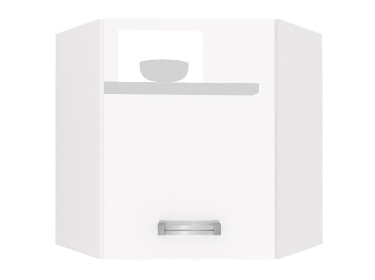 Szafka kuchenna narożna wisząca INF SGN60/1/WT/W/0/D