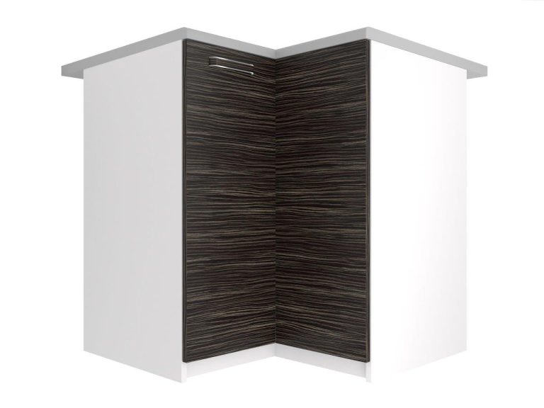 Szafka kuchenna narożna bez blatu stojąca bez blatu TOR SNP90/0/WT/HK/0/F