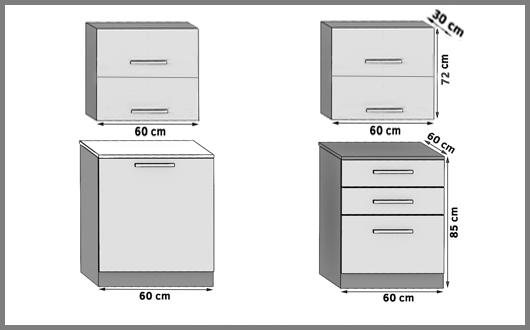 Meble kuchenne 120 cm czarne połysk bez blatu Producent INF ELEGANTA/2/WT/B/BB/D