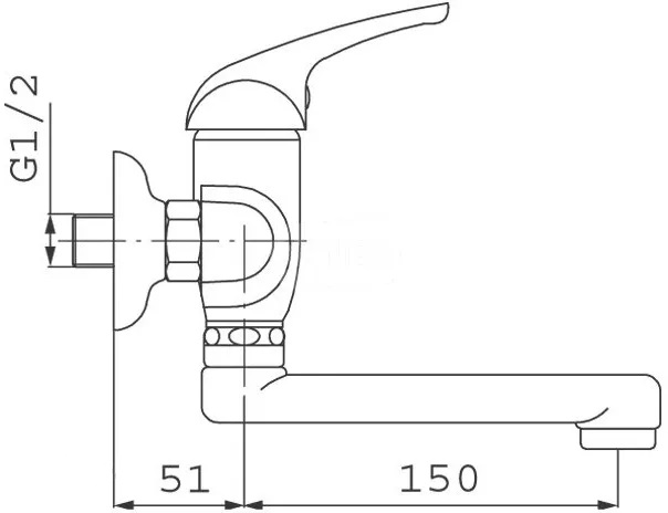 Bateria umywalkowa FERRO NEAPOL 001