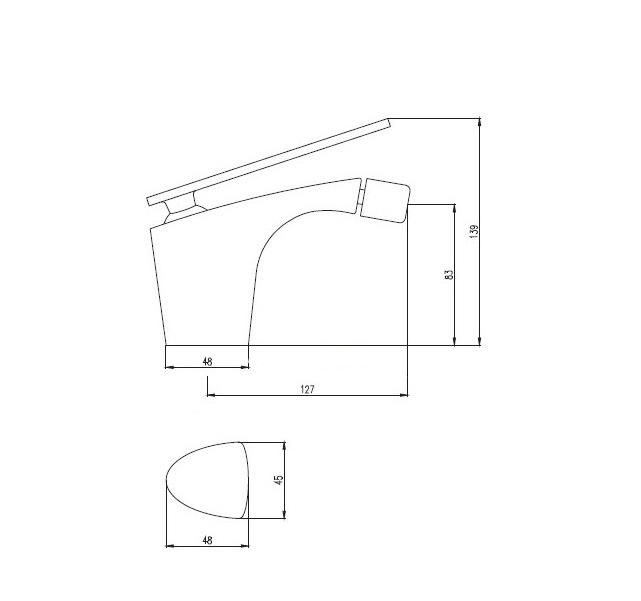 Bateria bidetowa FERRO TURYN 014