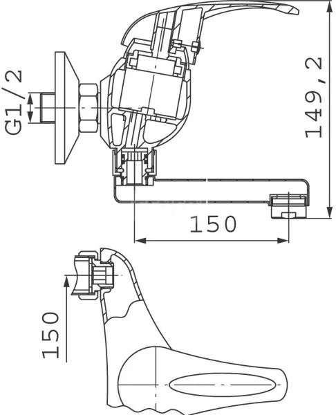 Bateria umywalkowa FERRO NEAPOL 002