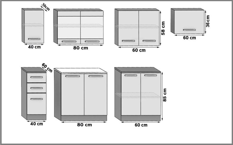 Meble kuchenne 240 cm białe połysk bez blatu Producent INF ELLA2/5/WT/W/BB/B1