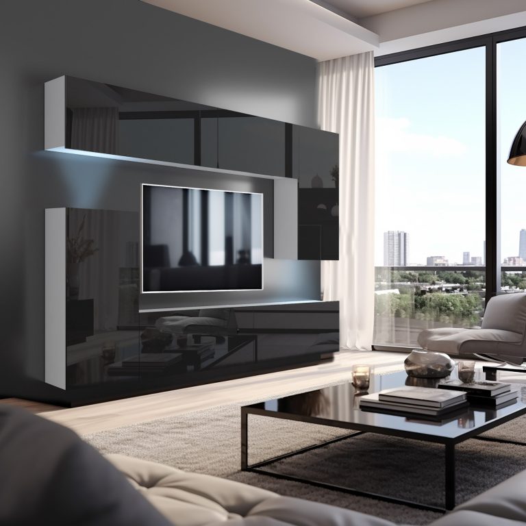 Meblościanka Nexum 125 NEX 8/0/W/B/0/0/PP