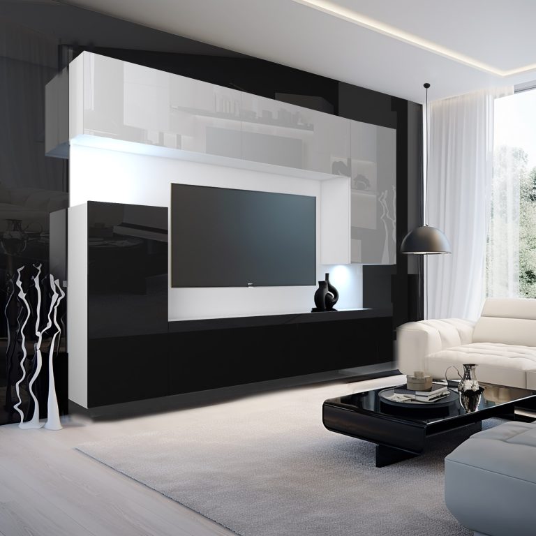 Meblościanka Nexum 114 NEX 8/0/W/WB/0/0/PP