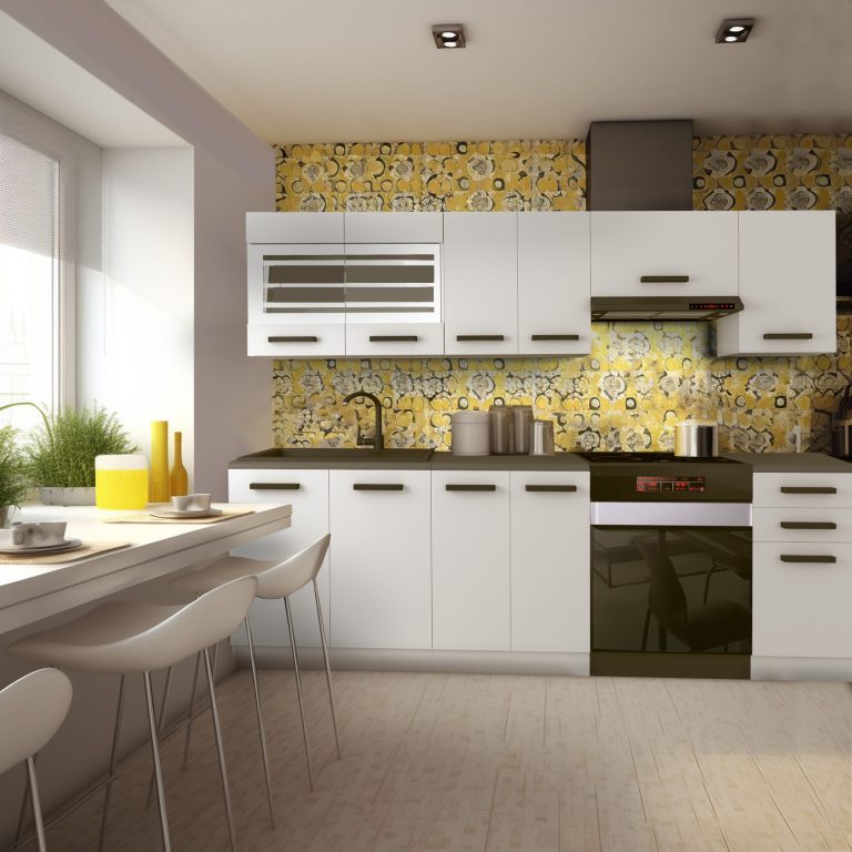 Meble kuchenne Premium Full Version 240 cm białe mat z blatem Producent TOR LILY/0/WT/WT/B/B1