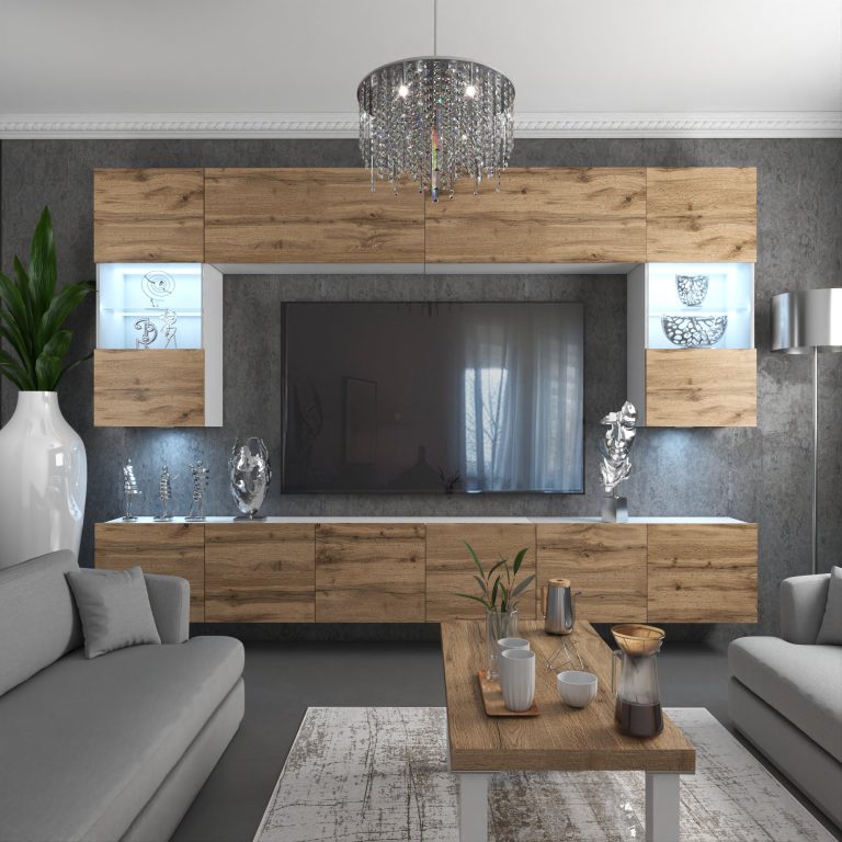 Meblościanka Nexum 17 NEX 1/0/W/DW/0/0/PP