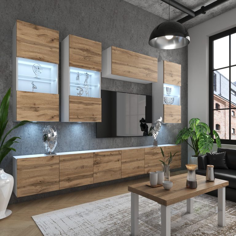 Meblościanka Nexum 85 NEX 5/0/W/DW/0/0/ PP