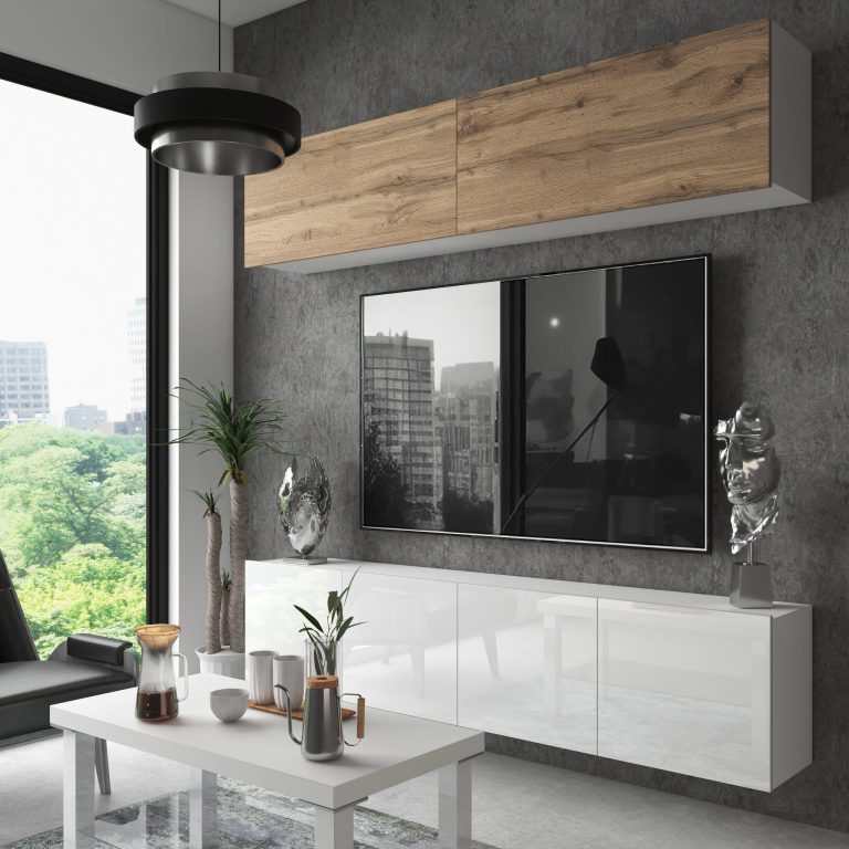 Meblościanka Nexum 89 NEX 6/0/W/DWW/0/0/PP