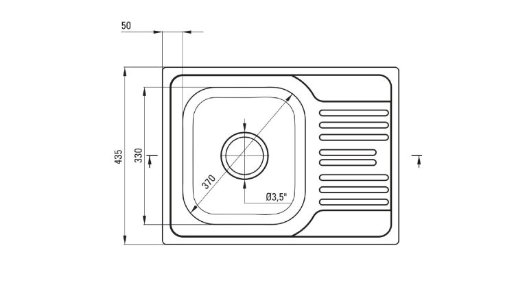 Zestaw PROMOCYJNY zlew stalowy + bateria z wyciąganą wylewką ZEX 011A / BDN 071M