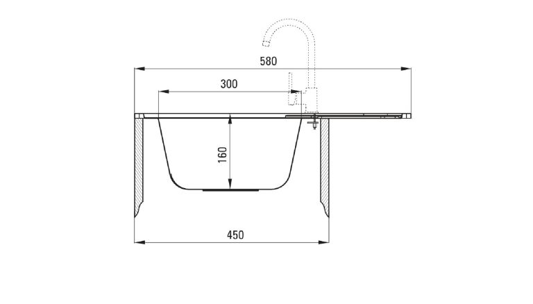 Zestaw PROMOCYJNY zlew stalowy + bateria z wyciąganą wylewką ZEX 011A / BDN 071M