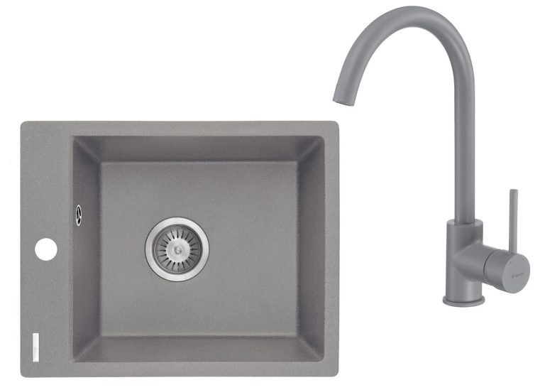 Zestaw PROMOCYJNY zlew + bateria ZRC S103 / BEU S62M