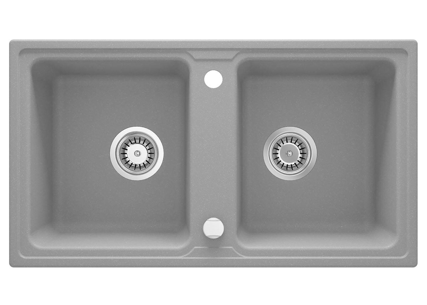 Zlewozmywak granitowy 2-komorowy ZQZ S203