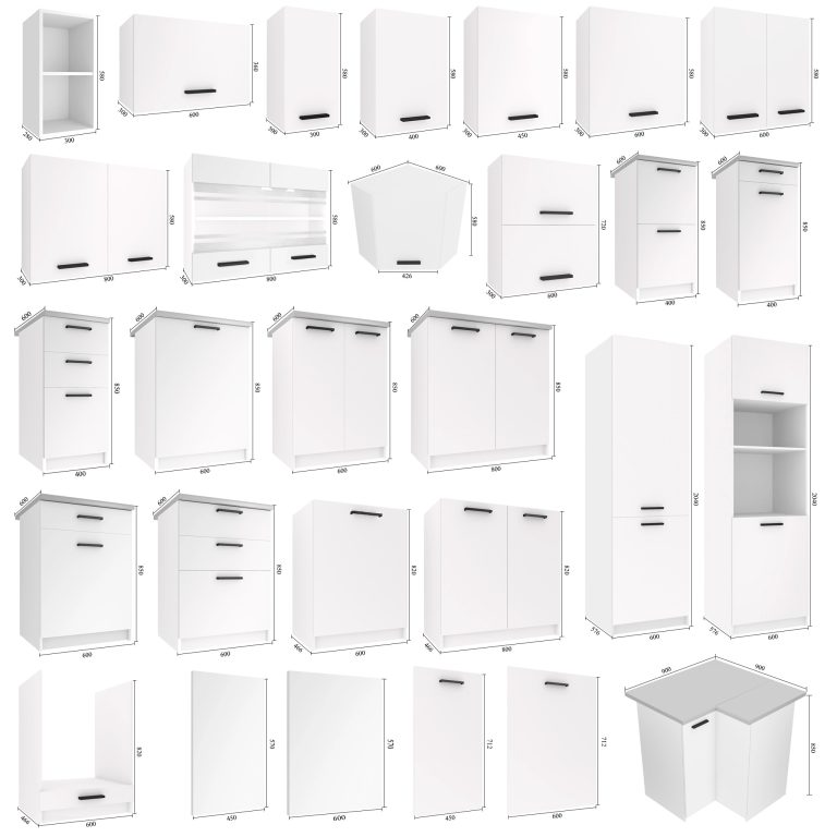 Szafka kuchenna stojąca TOR SDP60/0/WT/WT/0/E