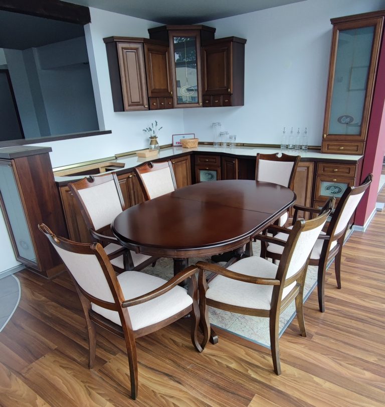 Zestaw Ryga Stół + 6 Krzeseł