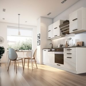 biała ponadczasowa kuchnia