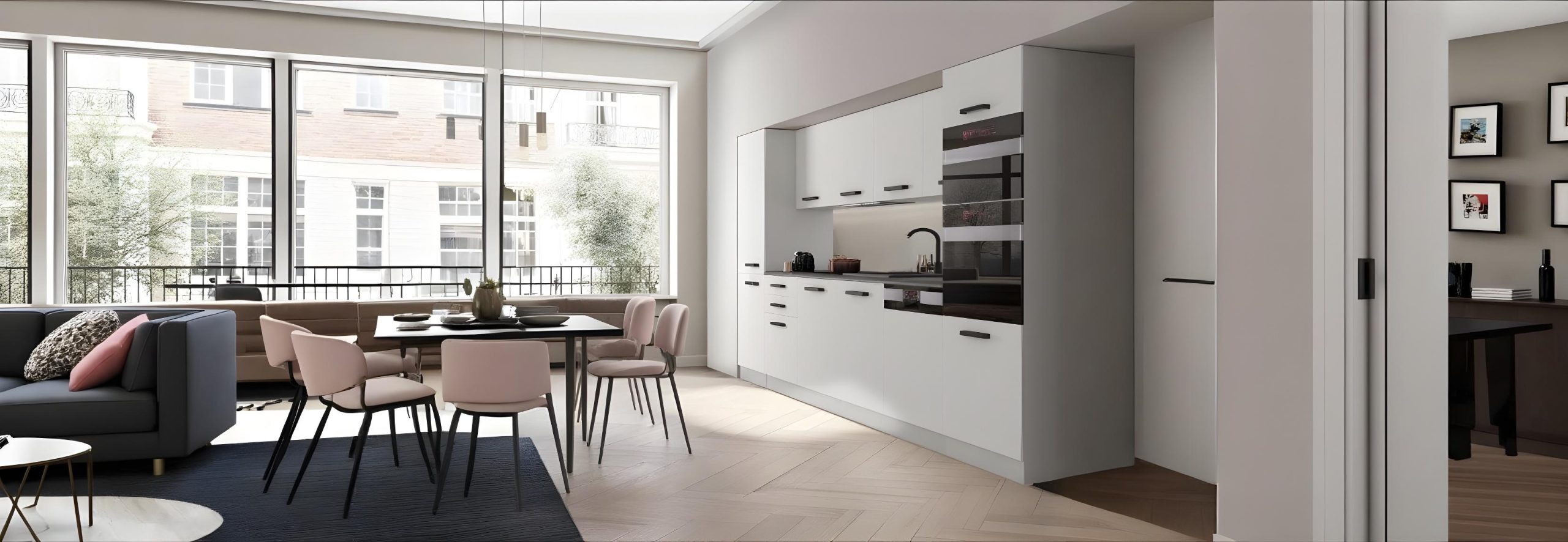 ponadczasowa biała kuchnia