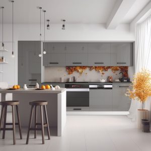 szara ponadczasowa kuchnia