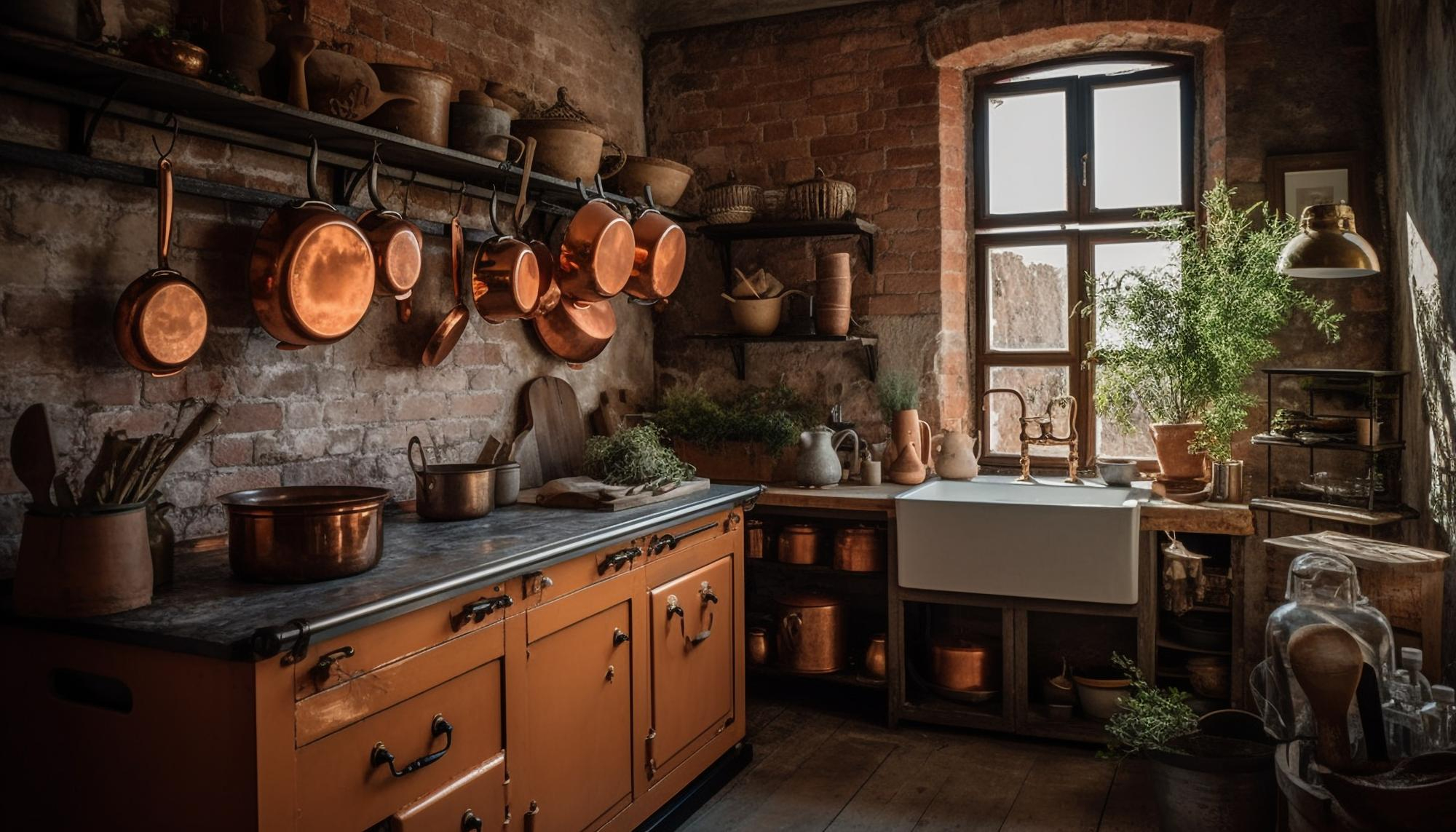 kuchnia w stylu rustykalnym