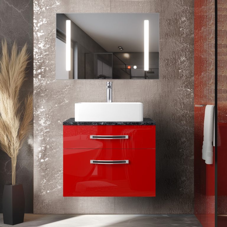 Zestaw mebli łazienkowych Euphoria EUP P 60/0/W/R/0/BK/MB