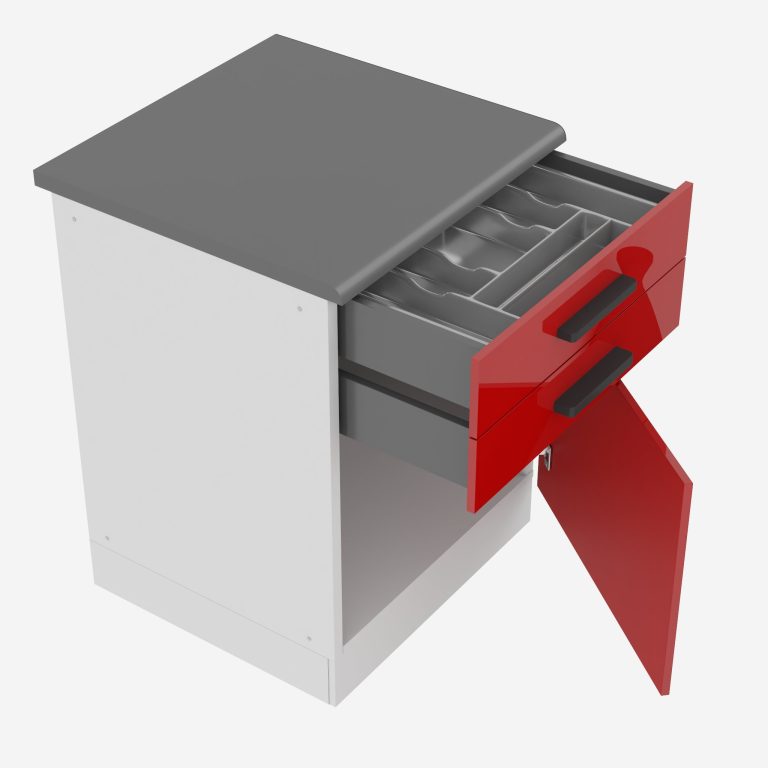 Szafka kuchenna dolna 60cm szuflady INF SDSZ60WS/0/WT/R/B/B1/PP