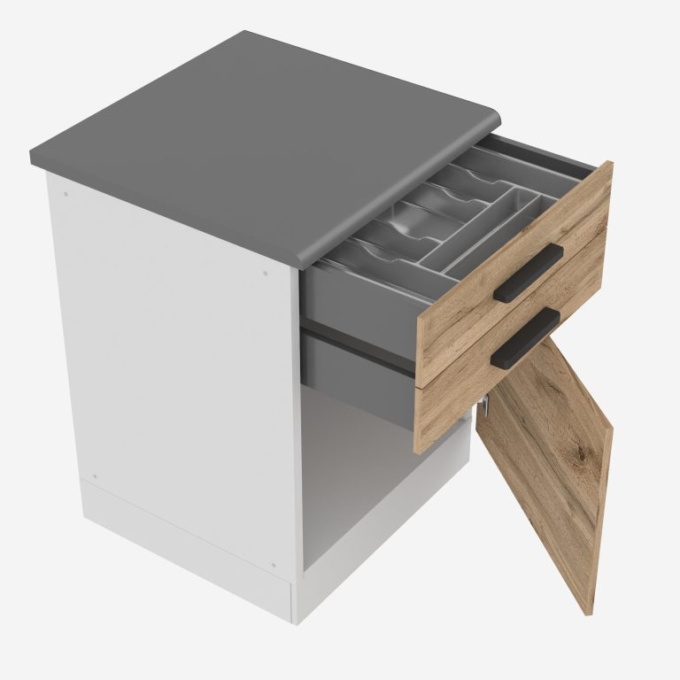 Szafka kuchenna dolna 60cm szuflady TOR SDSZ60WS/0/WT/DW/B/B1/PP