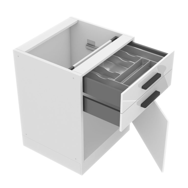 Szafka kuchenna dolna 60cm szuflady INF SDSZ60WS/0/WT/W/0/B1/PP
