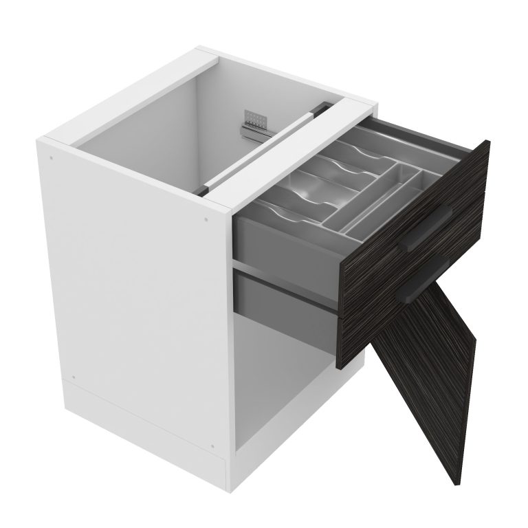 Szafka kuchenna dolna 60cm szuflady TOR SDSZ60WS/0/WT/HK/0/B1/PP