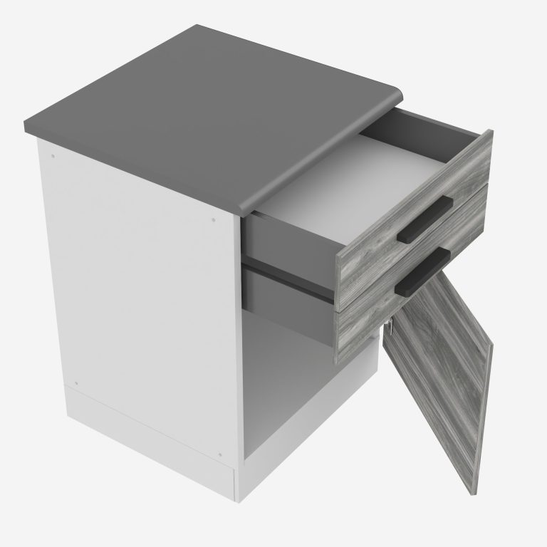 Szafka kuchenna dolna 60cm szuflady TOR SDSZ60/0/WT/GW/B/B1/PP