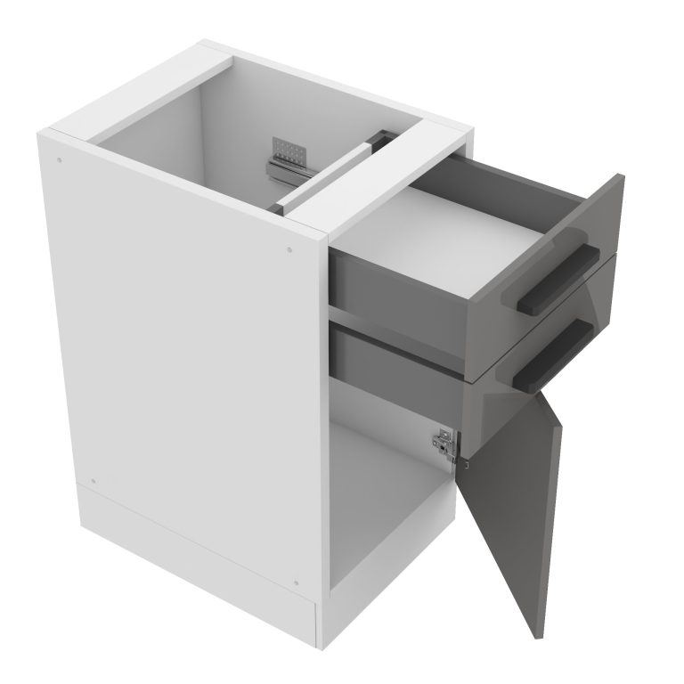 Szafka kuchenna dolna 40cm szuflady INF SDSZ40/0/WT/S/0/B1/PP