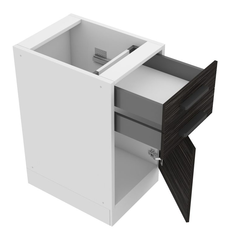 Szafka kuchenna dolna 40cm szuflady TOR SDSZ40/0/WT/HK/0/B1/PP