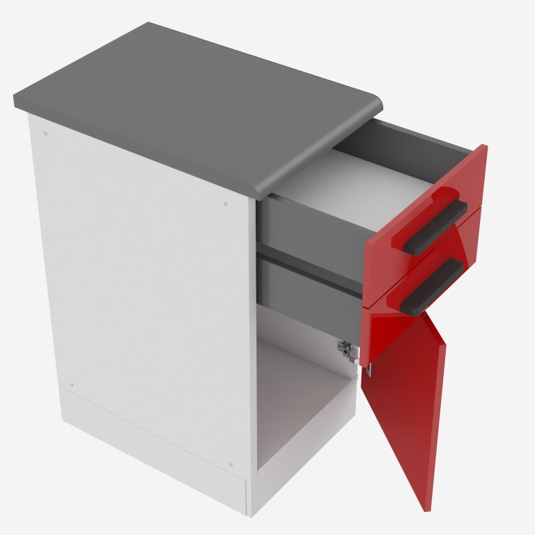 Szafka kuchenna dolna 40cm szuflady INF SDSZ40/0/WT/R/B/B1/PP