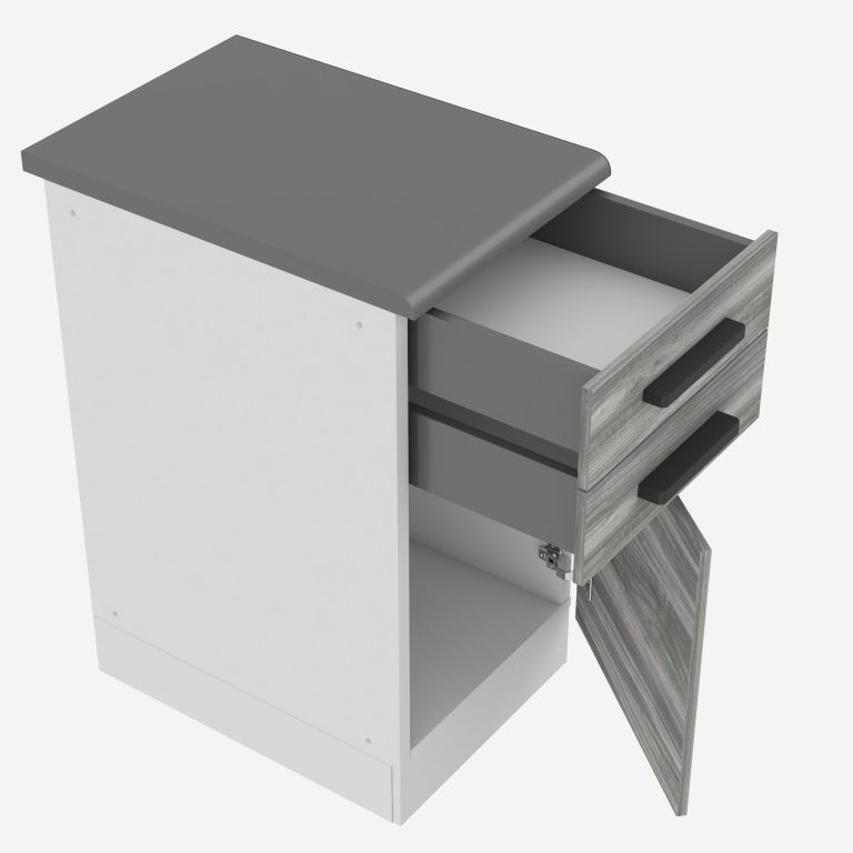 Szafka kuchenna dolna 40cm szuflady TOR SDSZ40/0/WT/GW/B/B1/PP