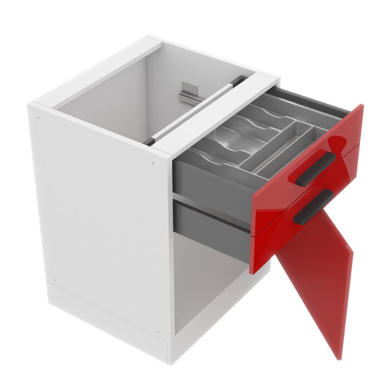 Szafka kuchenna dolna 60cm szuflady INF SDSZ60WS/0/WT/R/0/B1/PP
